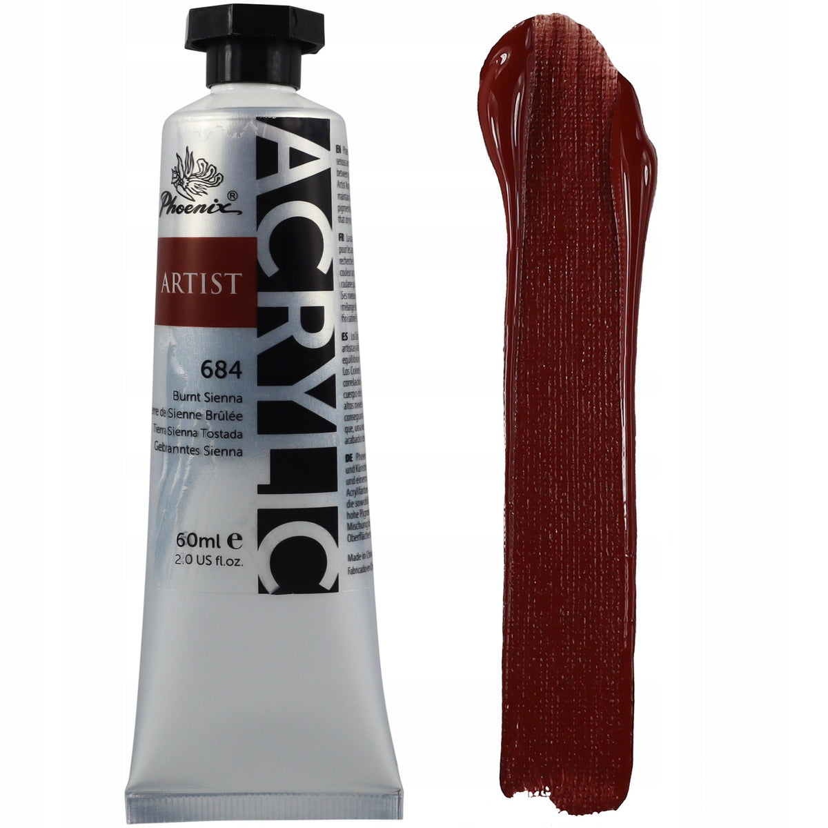 Vopsea acrilică Phoenix Artist 60 ml | culori diverse