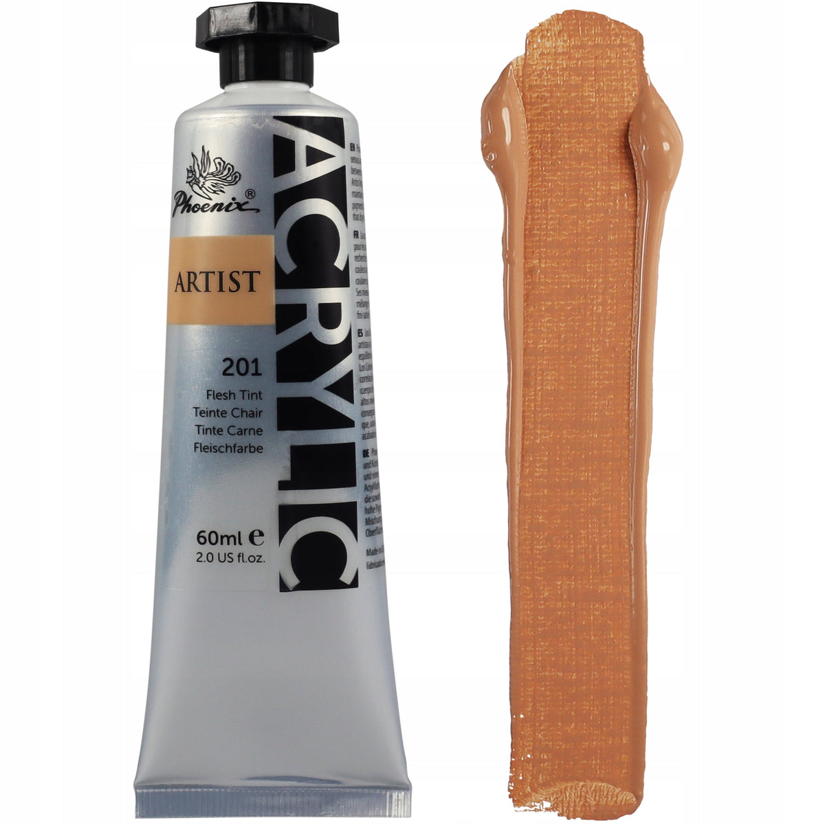 Vopsea acrilică Phoenix Artist 60 ml | culori diverse