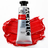 Vopsea acrilică Phoenix Artist 60 ml | culori diverse – roșu / 302