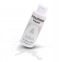 Vopsea acrilică Phoenix Aureuo pentru pouring, 120 ml – alb titan