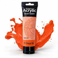 Vopsea acrilică Phoenix Heavy Body 100 ml | culori diverse – portocaliu / 313
