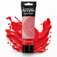Vopsea acrilică Phoenix Heavy Body 100 ml | culori diverse – roșu / 302