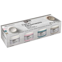 vopsea chalk paint kreul basic set 4 x 150 ml ro krl75305