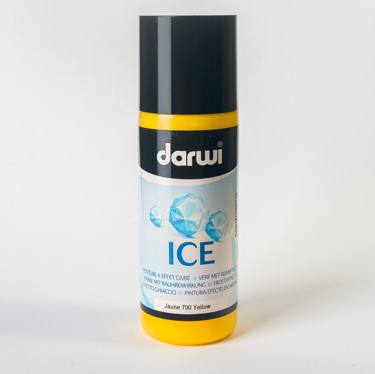 Vopsea cu efect de gheață DARWI Ice 80 ml – galben