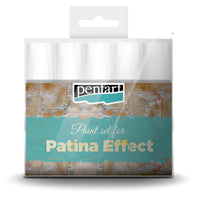 vopsea cu efect patina set 5 piese ro pnt29763