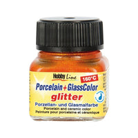 vopsea cu sclipici pentru portelan si sticla 20 ml ro krl1628