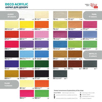 vopsea decorativa acrilica rosa talent pearl 20 ml ro rsk220