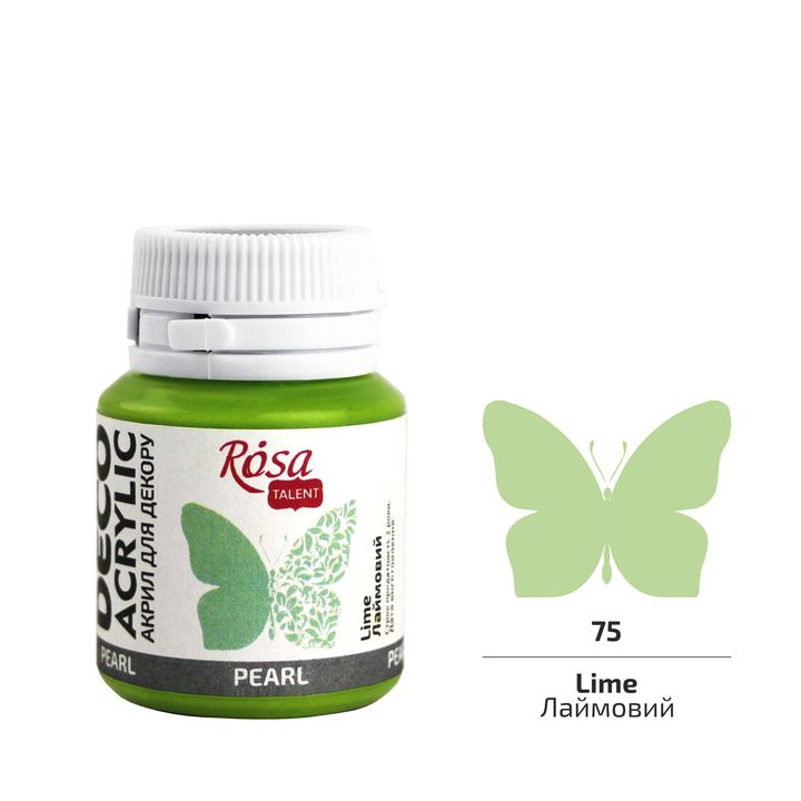vopsea decorativa acrilica rosa talent pearl 20 ml ro rsk220