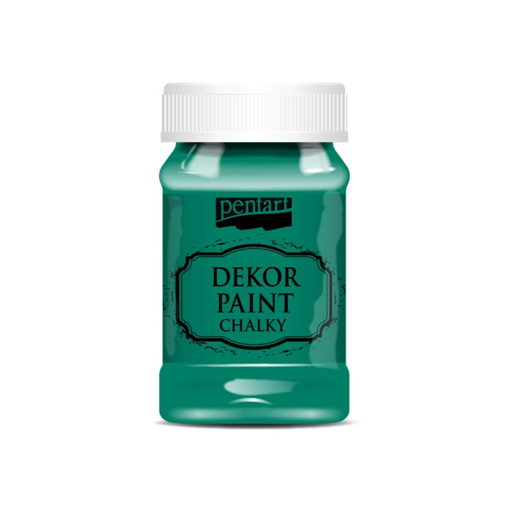 Vopsea decorativă cu cretă Chalky Pentart - 230 ml – roz victorian