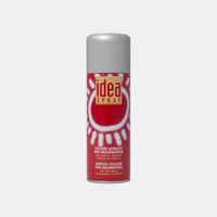 Vopsea decorativă și lac spray MAIMERI Idea Spray 200 ml – Argintiu