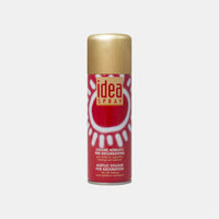 Vopsea decorativă și lac spray MAIMERI Idea Spray 200 ml – Auriu deschis