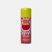 Vopsea decorativă și lac spray MAIMERI Idea Spray 200 ml – Galben fluorescent