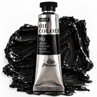 Vopsea în ulei Phoenix Artist Oil - 40 ml | alege nuanța – negru / 793