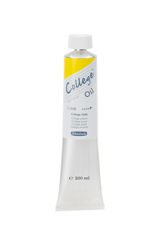 Vopsea în ulei Schmincke College Oil 200 ml – 220 Galben College