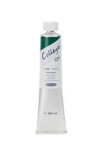 Vopsea în ulei Schmincke College Oil 200 ml – 500 Verde ftalo