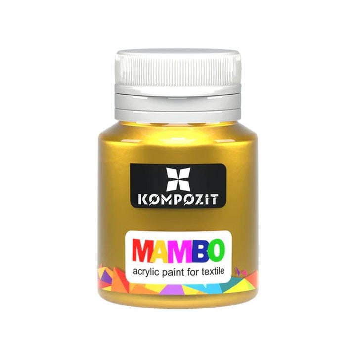 vopsea metalica mambo pentru textile si piele 20 ml ro kztmmmb20