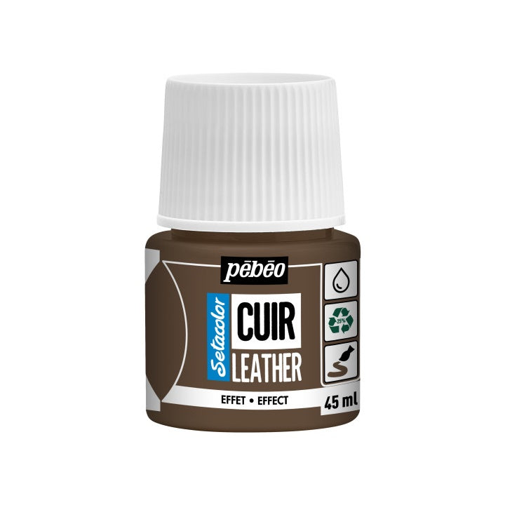 vopsea pentru piele pebeo setacolor effect 45 ml ro pbo295