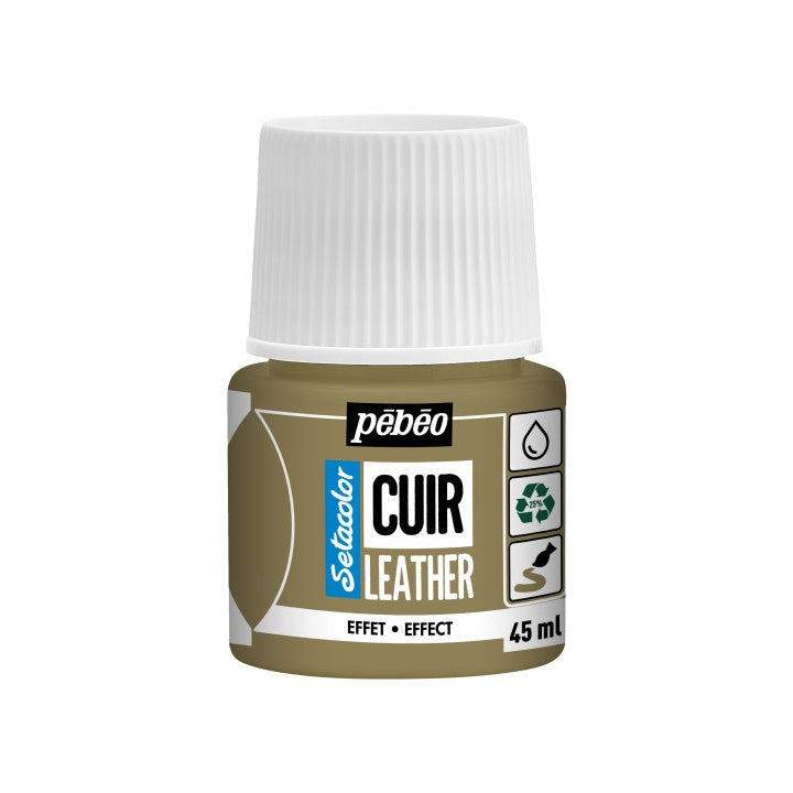 vopsea pentru piele pebeo setacolor effect 45 ml ro pbo295