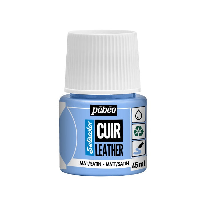 vopsea pentru piele pebeo setacolor matt satin 45 ml ro pbo2956
