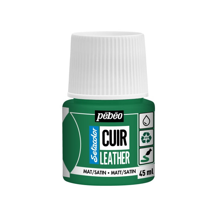 vopsea pentru piele pebeo setacolor matt satin 45 ml ro pbo2956