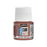 vopsea pentru piele pebeo setacolor matt satin 45 ml ro pbo2956