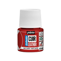 vopsea pentru piele pebeo setacolor matt satin 45 ml ro pbo2956