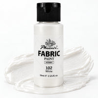Vopsea pentru textile Phoenix 59 ml albă