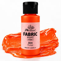 Vopsea pentru textile Phoenix 59 ml | culori diverse – portocaliu / 304