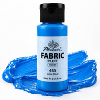 Vopsea pentru textile Phoenix, albastru lac 59 ml – 455