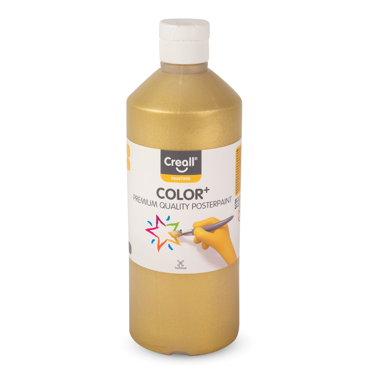 Vopsea tempera Creall CREALLCOLOR 500 ml - auriu