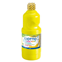 Vopsea tempera GIOTTO School Paint 1000 ml – galben