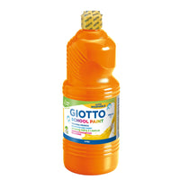 Vopsea tempera GIOTTO School Paint 1000 ml – portocaliu