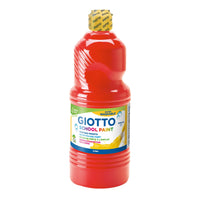 Vopsea tempera GIOTTO School Paint 1000 ml – roșu