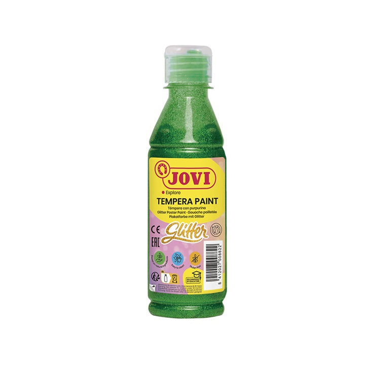 vopsea tempera lichida cu sclipici jovi 250 ml ro jov517