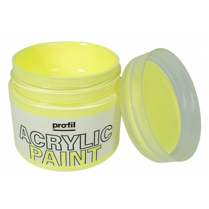 Vopsele acrilice Profil - fluo galben