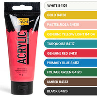 vopsele acrilice solo goya artmie gold matches set de 10 x 100 ml ro artkrlgm84198
