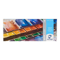 vopsele de acuarela in cutie de tabla van gogh ro rtl208386