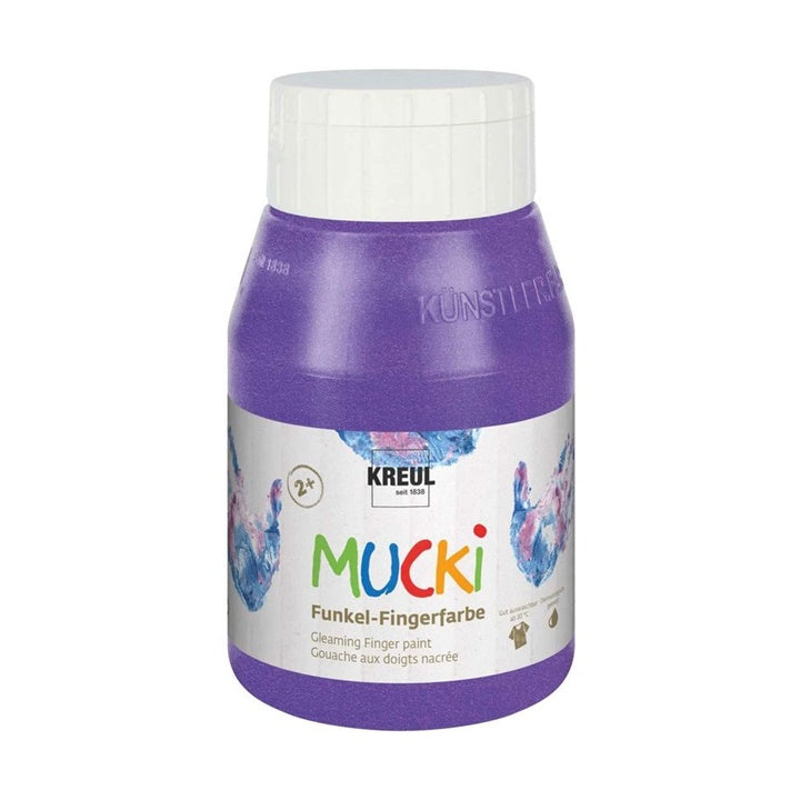 vopsele lucioase pentru copii cu degetele mucki 500 ml ro krl232