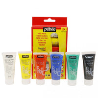 vopsele pentru degete pebeo tactilcolor 6 x 20 ml ro pbo636801
