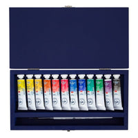 vopsele profesionale de acuarela white nights in cutie de lemn 12 x 10 ml ro nvp19431902