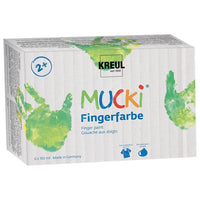 vopsele stralucitoare pentru degete mucki kreul set de 6 x 150 ml ro krl2316