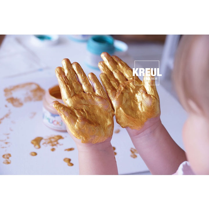 vopsele stralucitoare pentru degetele copiilor mucki set de 6 x 150 ml ro krl2319