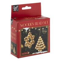 xmas set de margele din lemn ro rmscr8036getree