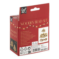xmas set de margele din lemn ro rmscr8036getree