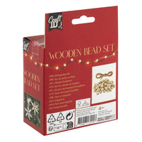 xmas stars set de margele din lemn ro rmscr8036gestar