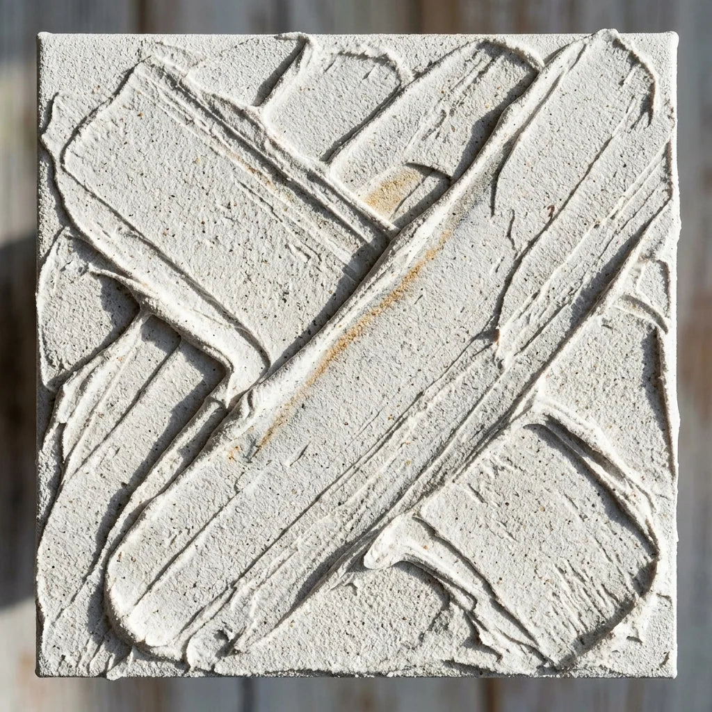 Texturi nisipoase cu pastă de modelare 3D în relief ARTMIE — tușe de cuțit de paletă cu granulație fină
