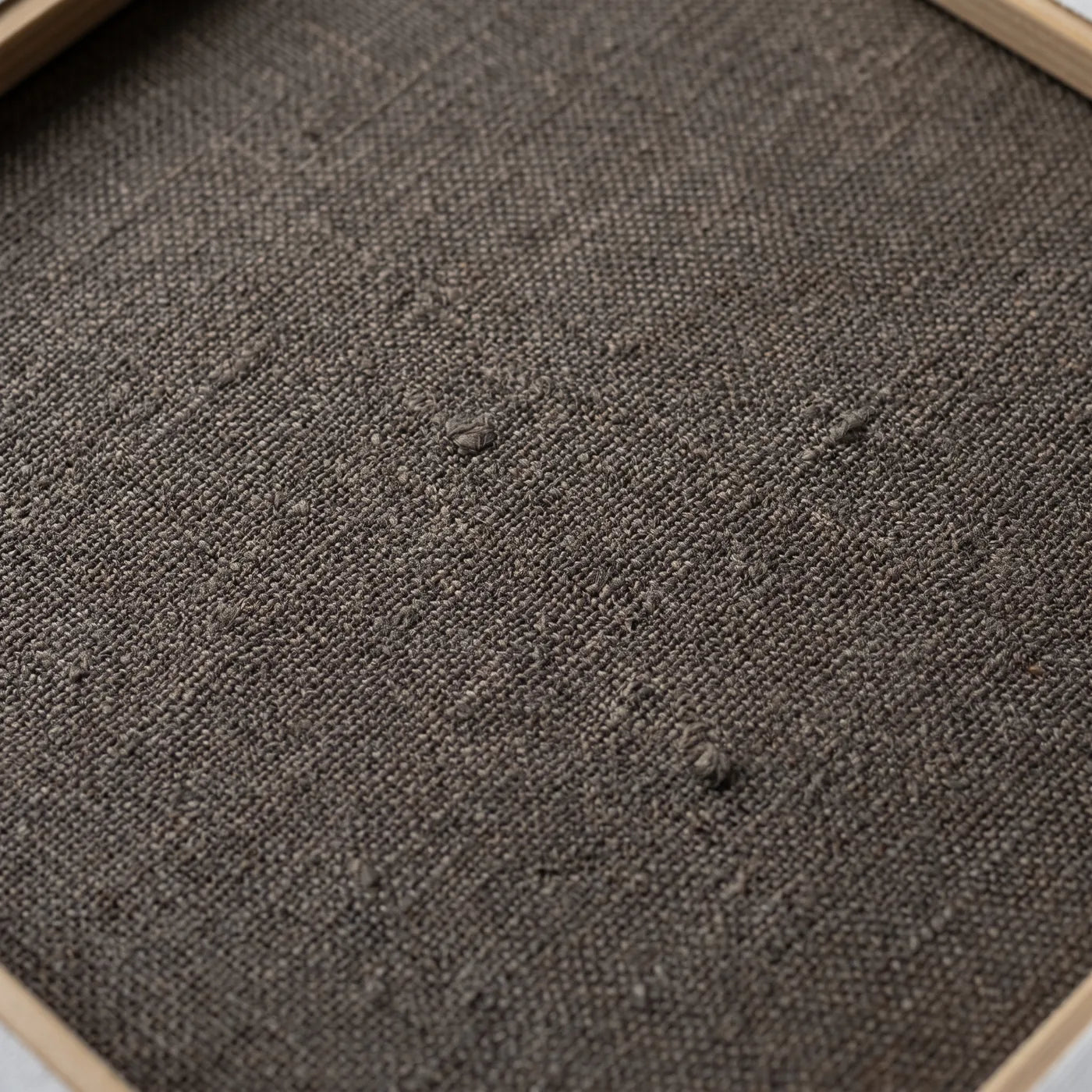 Inul brut al pânzei MUSEAL — țesătură 12,5 × 12,5 fire/cm²