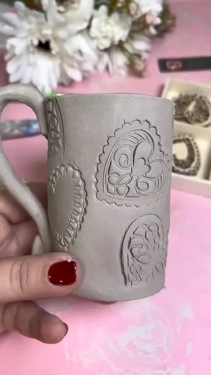 Reel — pastă de modelaj Clay with me în practică