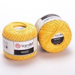 Fire din bumbac YarnArt Violet 50 g  | diferite culori