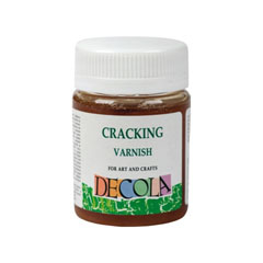 Verniș pentru efectul crackle Decola 50 ml